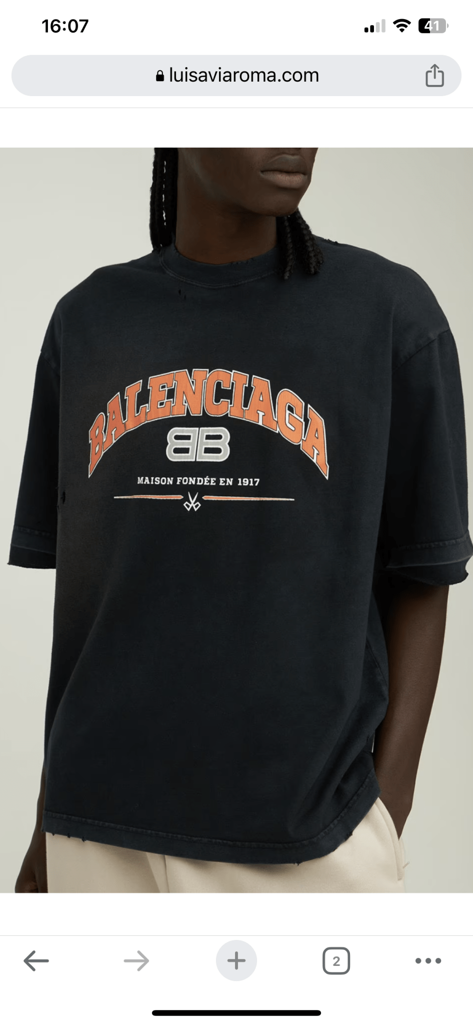 T-shirt Balenciaga - Fashionroom