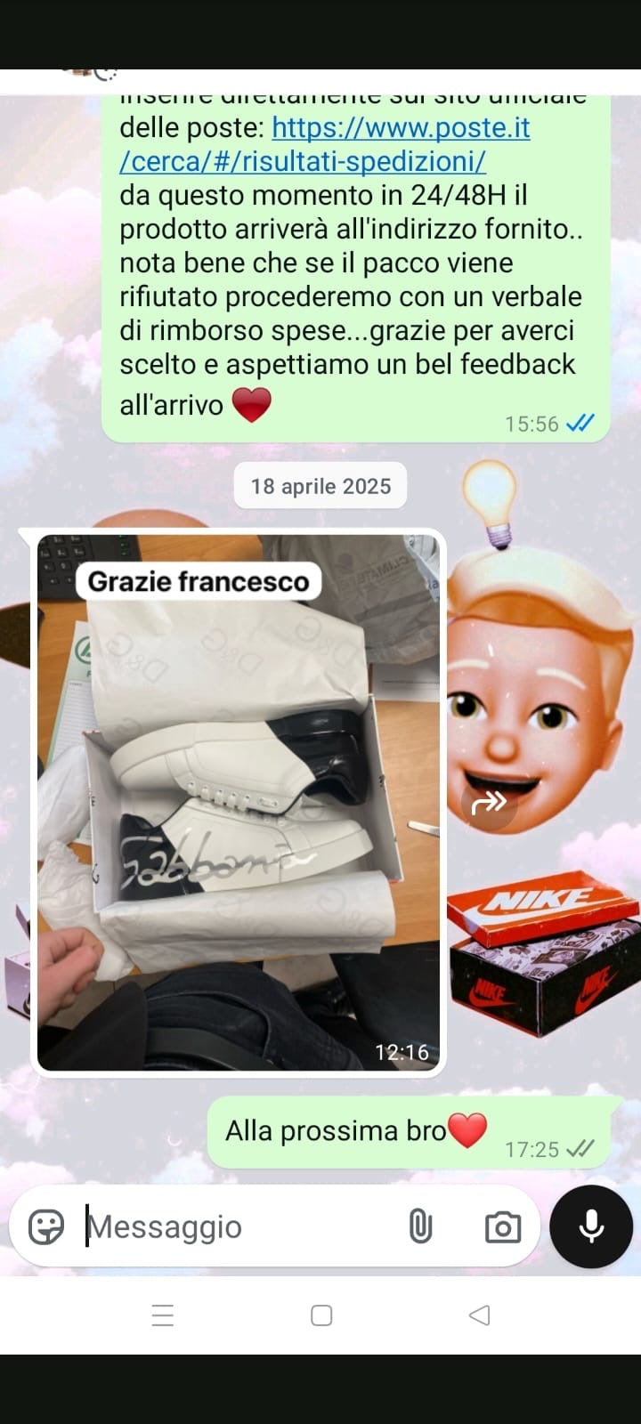 Feedback cliente 10