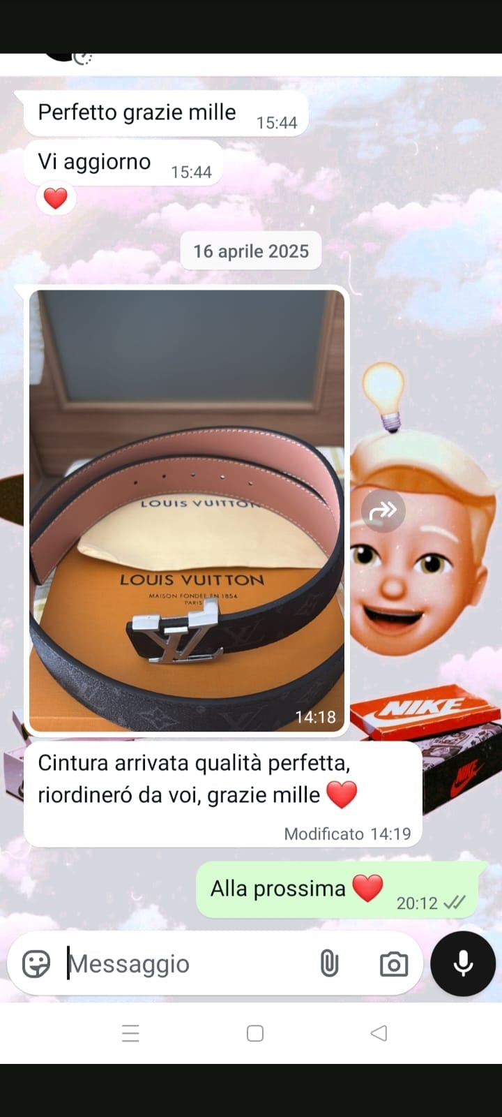 Feedback cliente 25