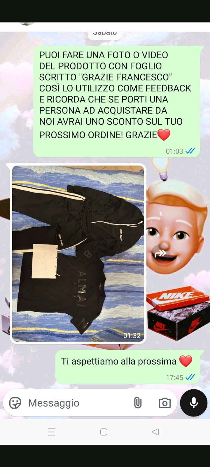 Feedback cliente 7