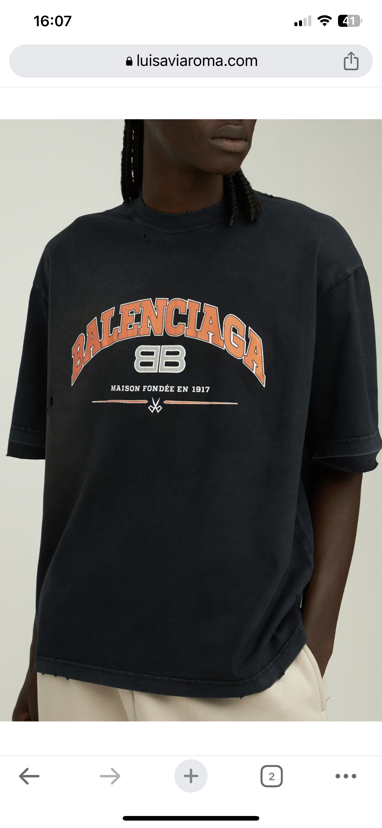 T-shirt Balenciaga